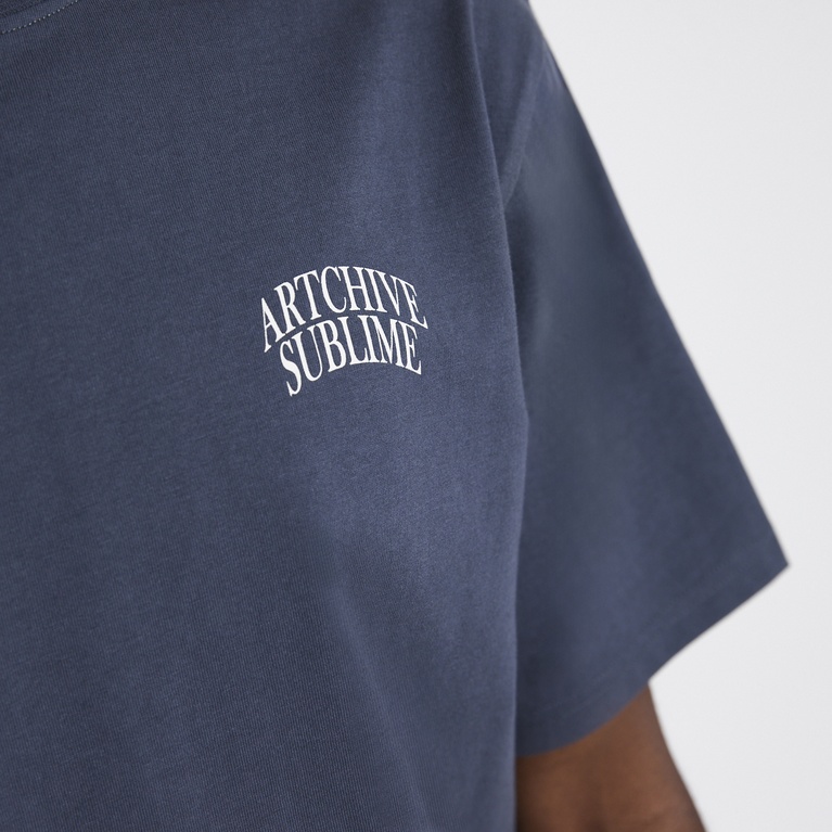 Printed tee "West" Dark Green